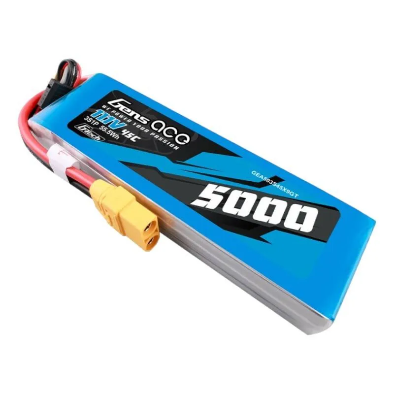 Akumulator GENS ACE G-Tech 5000mAh 11.1V 45C 3S Lipo XT90