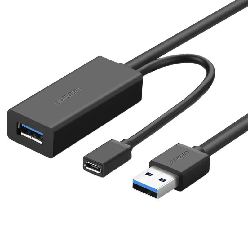 Kabel Przedłużający UGREEN US175 USB 3.0 10m - Czarny