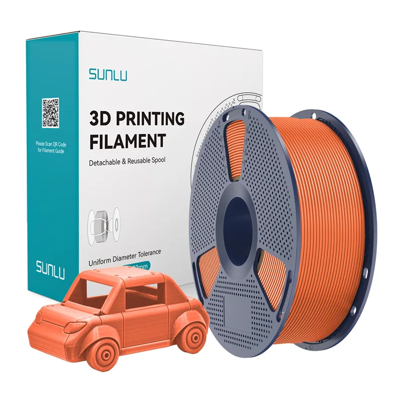 Filament SUNLU PETG 1.75mm 1kg - Słoneczny Pomarańczowy