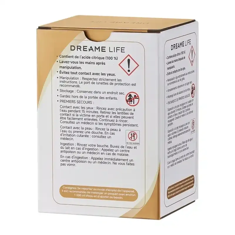 Środek Odkamieniający DREAME N20 Steam 12 szt. X 20g
