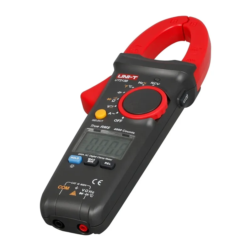 Miernik Cęgowy UNI-T UT213B 400A True RMS Z Termometrem