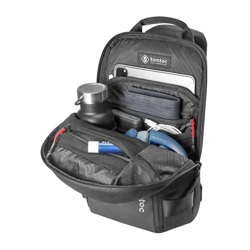 Torba Na Ramię TOMTOC NAVIGATOR-T24 7l Do Laptopa 14" - Czarna