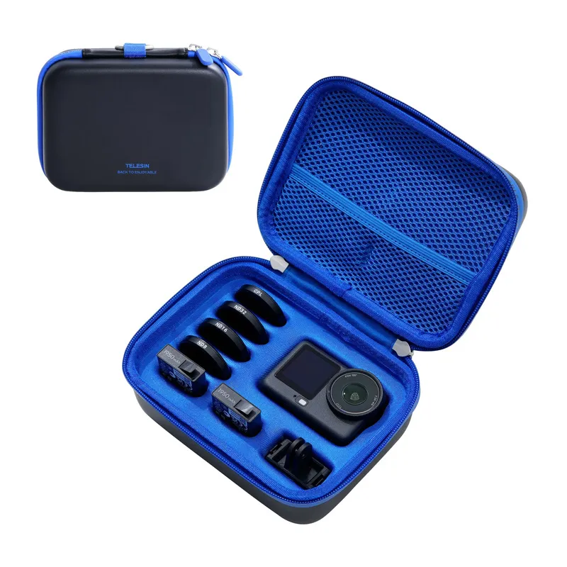 Torba Transportowa TELESIN DisAdv EVA Dla DJI Osmo Action 6 - Czarna