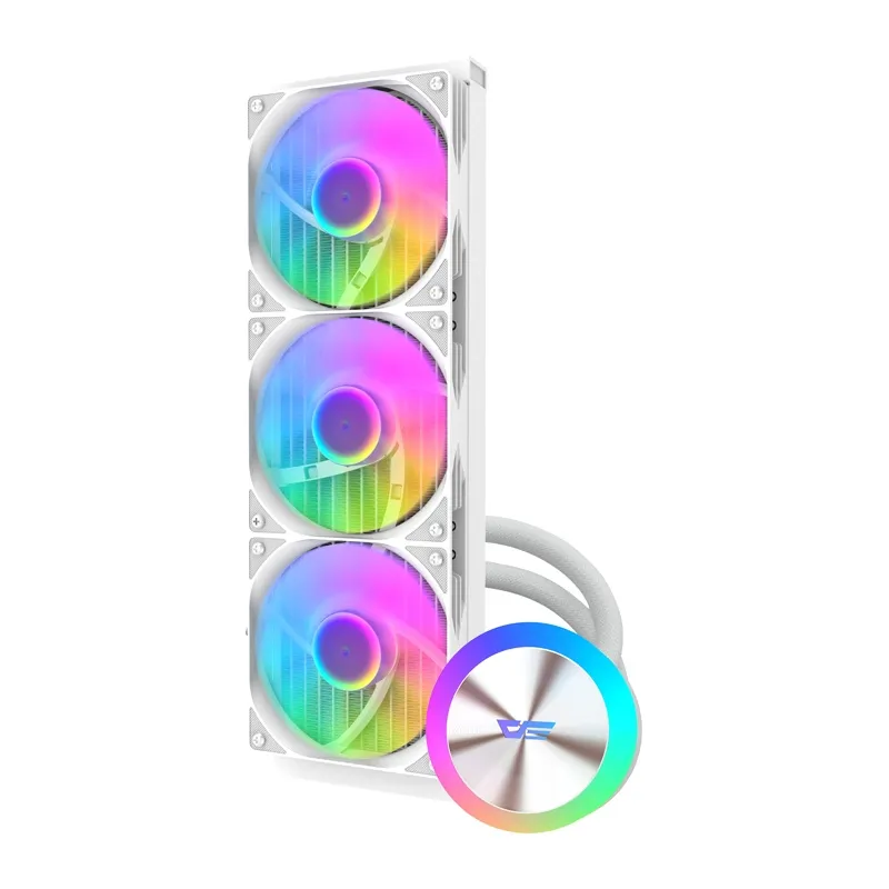 Chłodzenie CPU DARKFLASH DG360 All-In-One 360mm - Białe