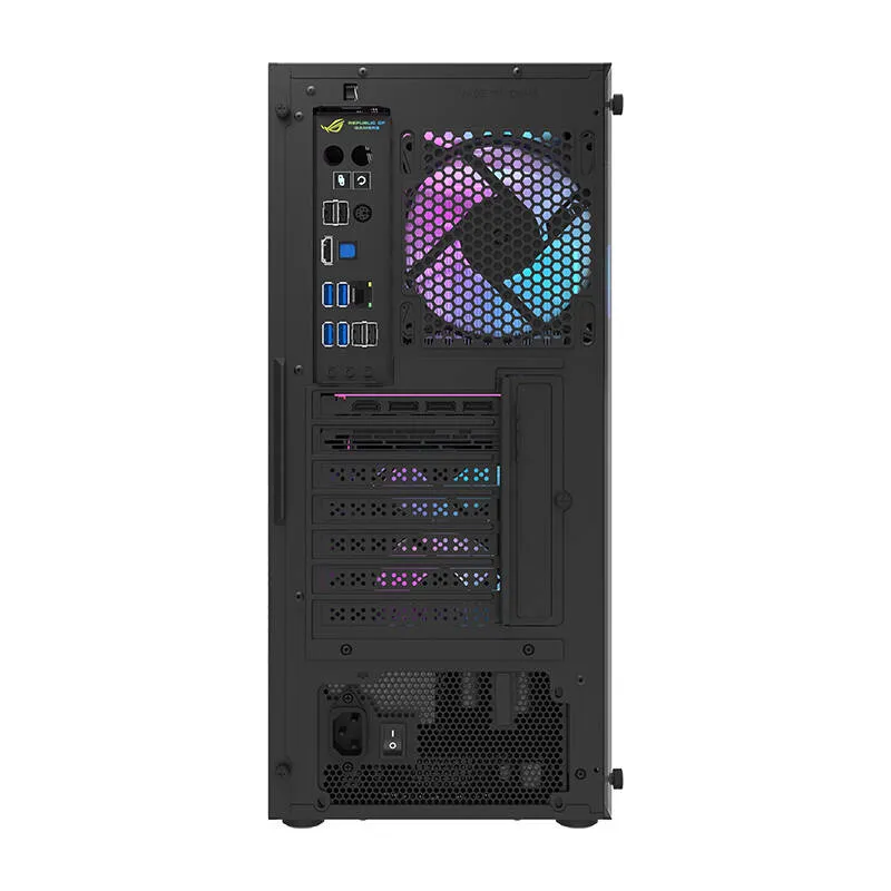 Obudowa Komputerowa DARKFLASH DK351 Middle Tower + 4 RGB - Czarna