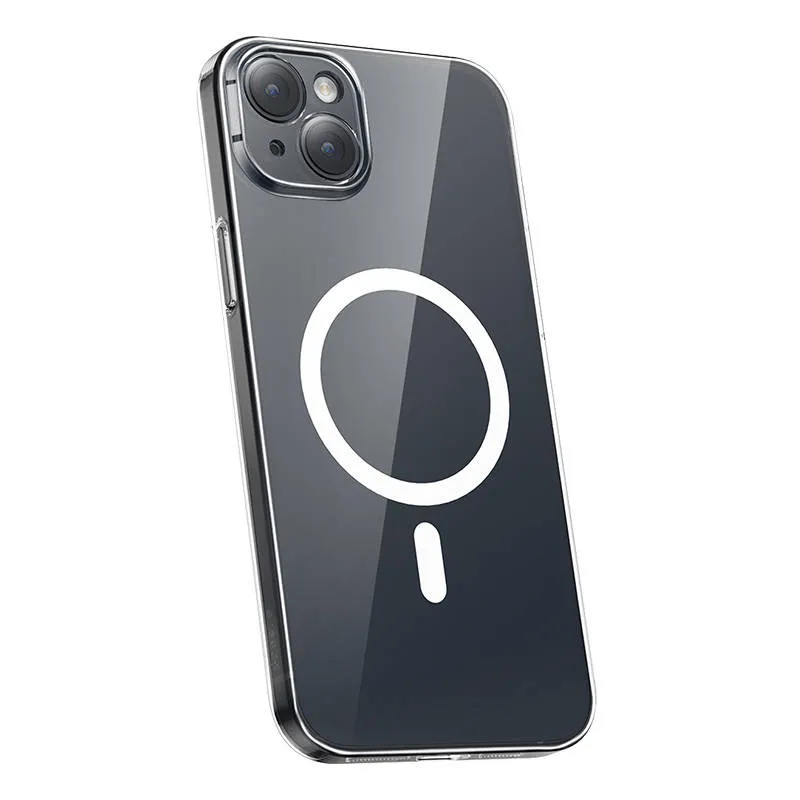Etui Ochronne BASEUS Magnetic Crystal Clear Do IPhone 13 - Przezroczyste