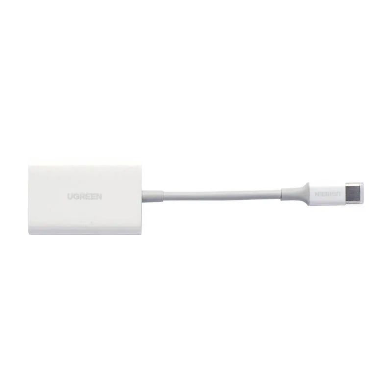 Czytnik Kart UGREEN CM265 USB-C 2w1 - Biały