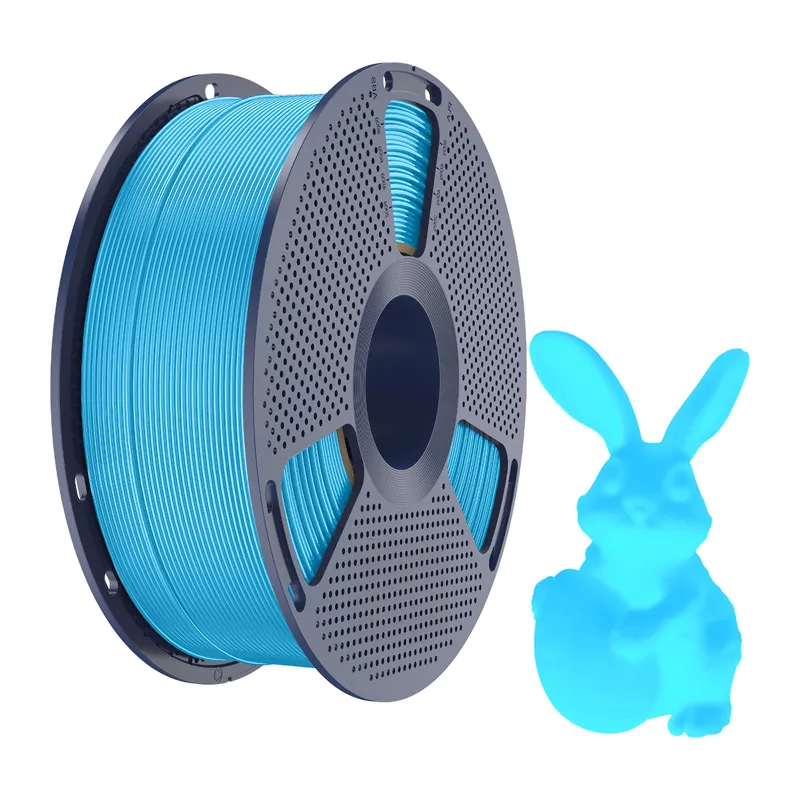 Filament SUNLU PLA Glow In The Dark 1.75mm 1kg (Niebieski)