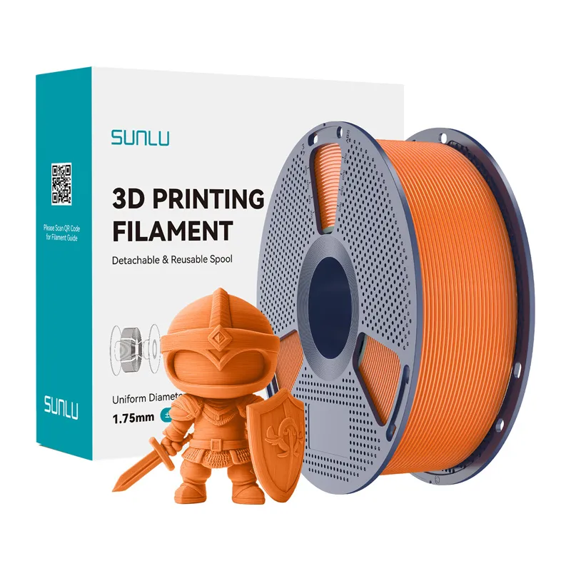 Filament SUNLU PLA+ 1,75mm 1kg - Słoneczny Pomarańczowy