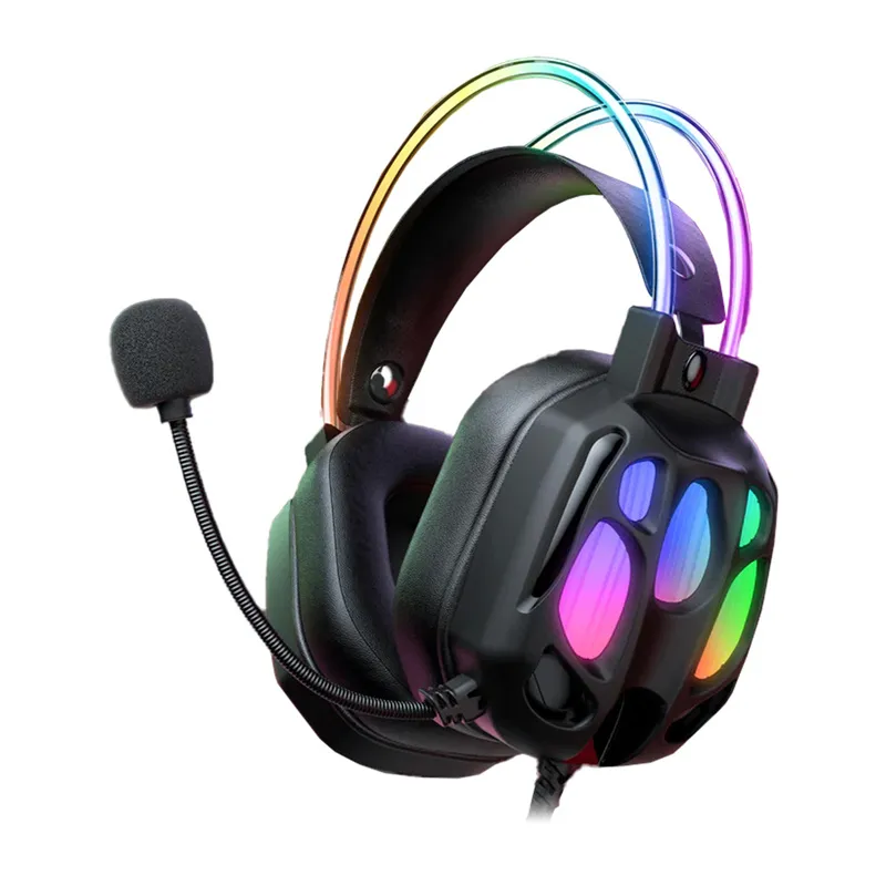 Słuchawki Gamingowe ONIKUMA X89 50mm RGB - Czarne