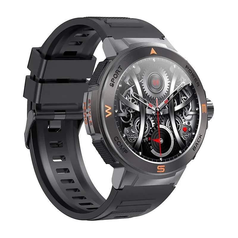 Smartwatch BLITZWOLF BW-AT5 Z Pulsoksymetrem I Pomiarem Ciśnienia - Czarny