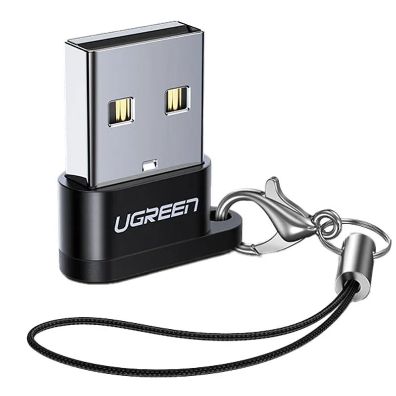 Adapter UGREEN US280 USB-C Na USB-A 2.0 - Czarny