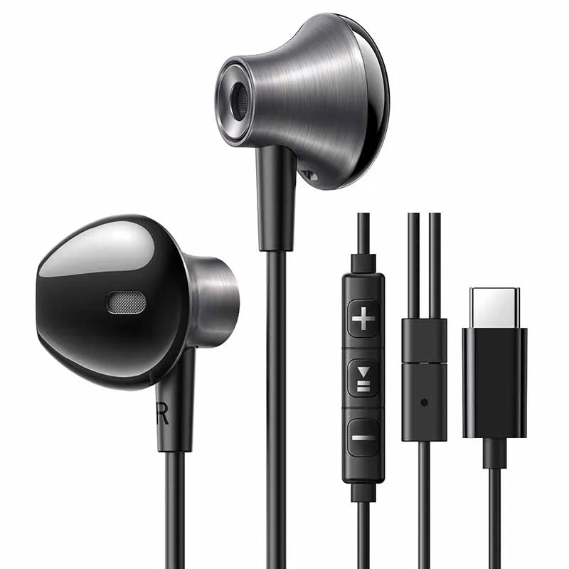 Słuchawki Przewodowe UGREEN EP106 USB-C - Czarne