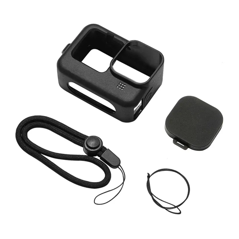 Etui PULUZ Silikonowe Do GoPro HERO12 HERO11 HERO10 HERO9 - Czarne