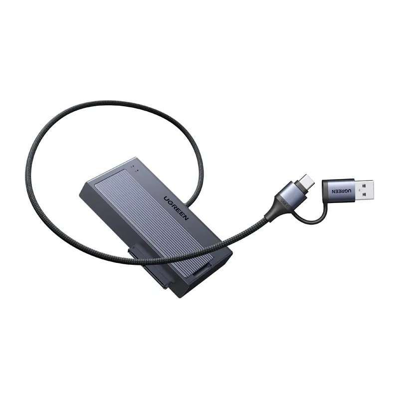 Adapter M.2 NVMe/SATA UGREEN D320 USB 3.2 10 Gbps