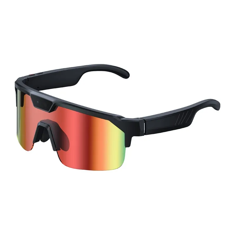 Sportowe Okulary AI ZEBLAZE Q01 Z Kamerą 8MP - Pomarańczowe