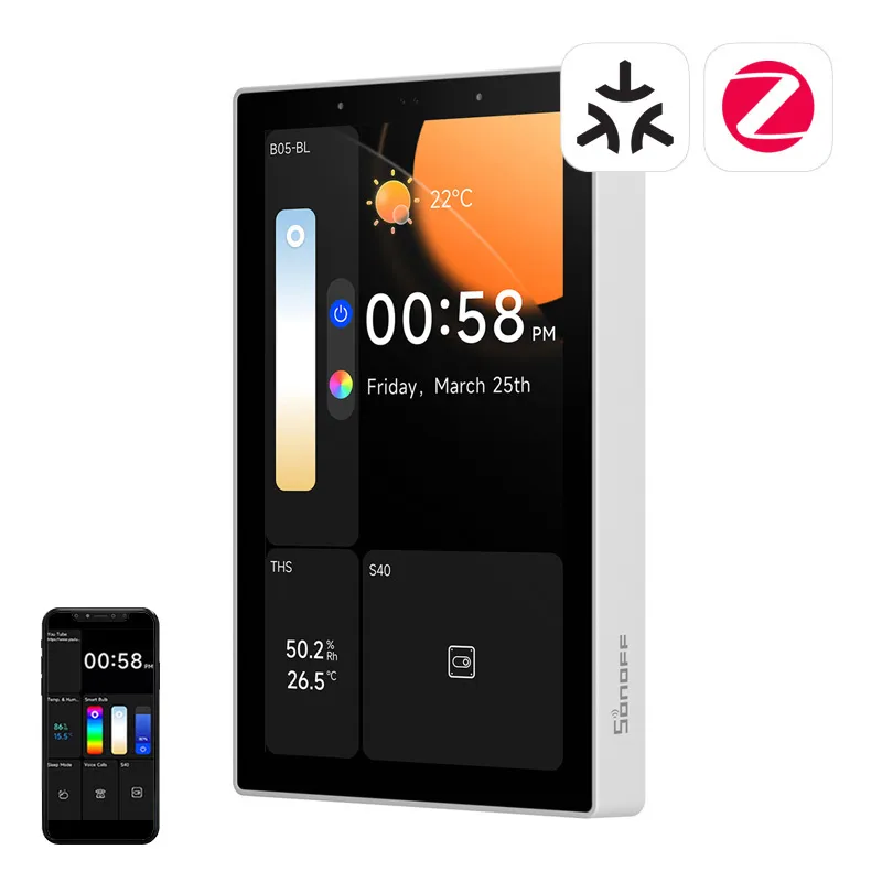 Panel Sterowania SONOFF NSPanel Pro 120 Wi-Fi/Bluetooth/ZigBee - Biały