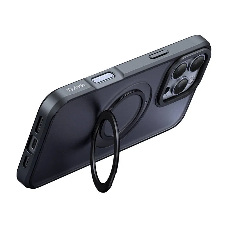 Etui MCDODO PC-4932 MagSafe Ze Stojakiem Do IPhone 16 Pro - Czarne