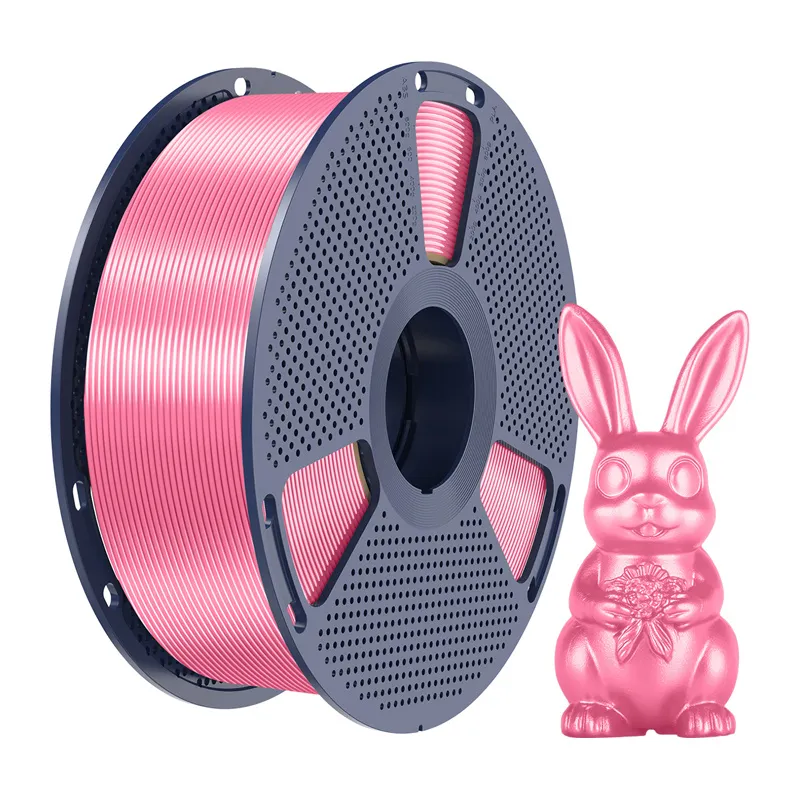 Filament SUNLU PLA+ Silk 1.75mm 1kg (Różowy)
