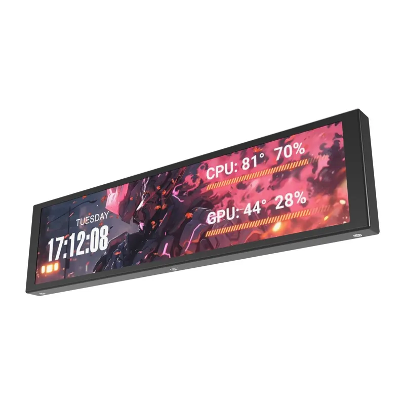 Monitor DARKFLASH IPS 9,2" V92 1920x462 Panoramiczny - Czarny