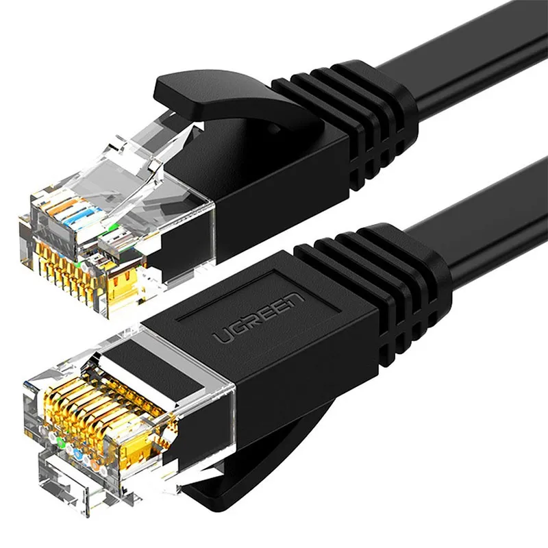 Kabel Ethernet UGREEN NW102 CAT.6 1m RJ45 - Czarny