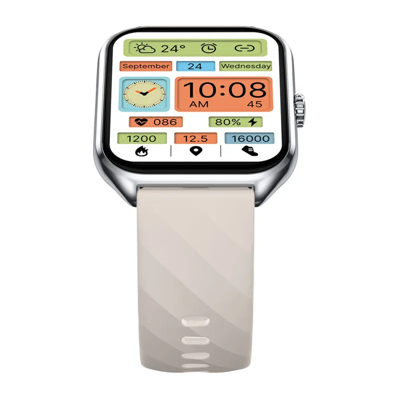 Smartwatch ZEBLAZE GTS 4 AMOLED Pulsometr Pulsyksometr - Srebrny