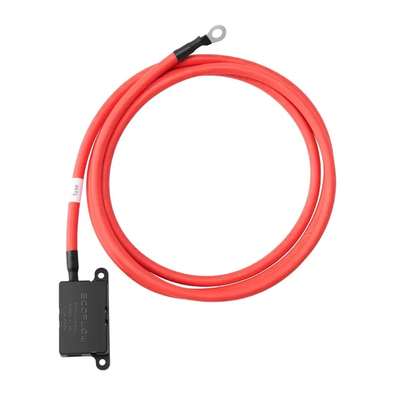 Przedłużony Kabel ECOFLOW Ładowarki Alternatora 2m - Czerwony