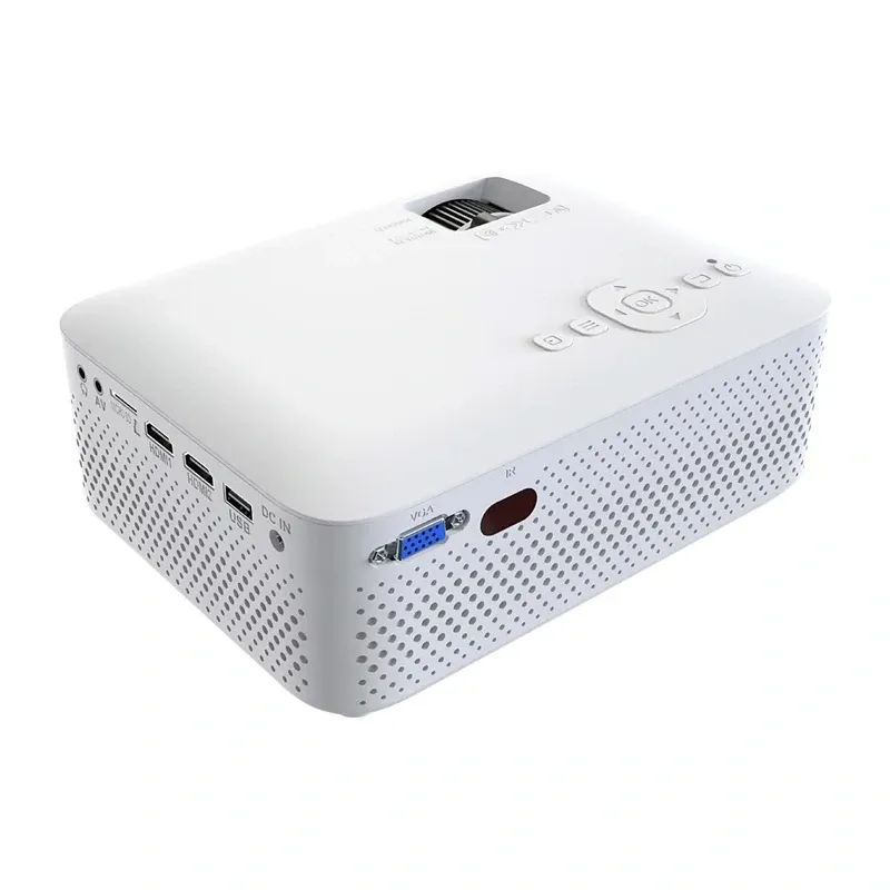 Mini Projektor PHILIPS N-100 480P LED Do Domowej Rozrywki - Biały