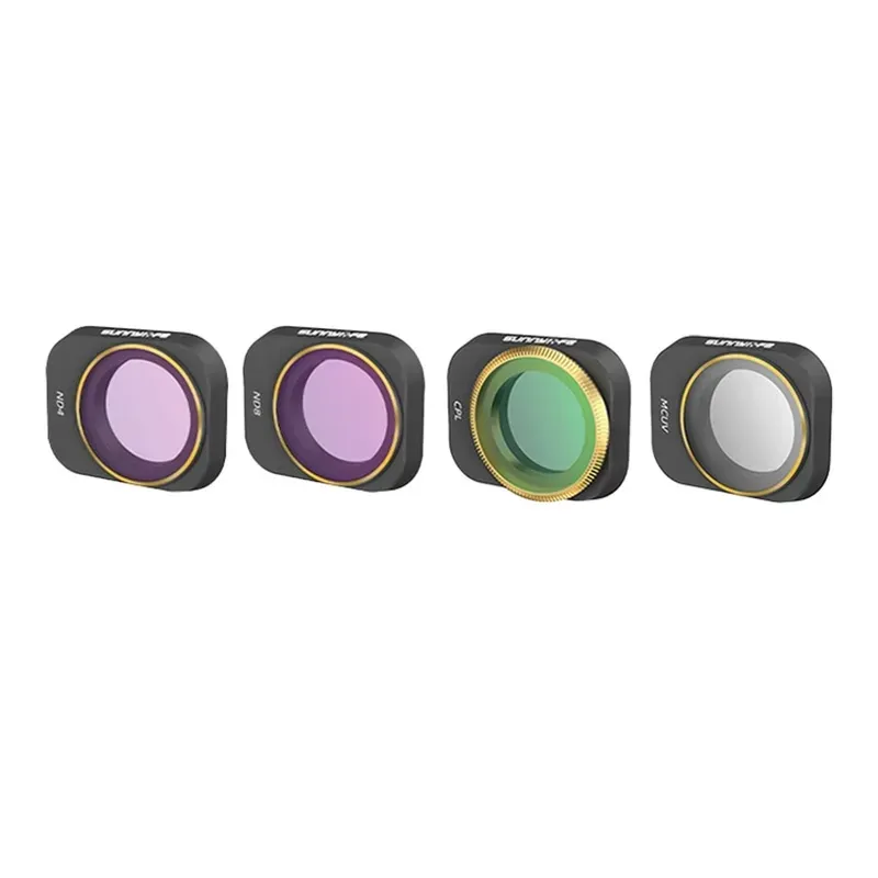 Filtry SUNNYLIFE UV/CPL/ND4/ND8 Do DJI Mini 3 Pro - Zestaw 4 szt