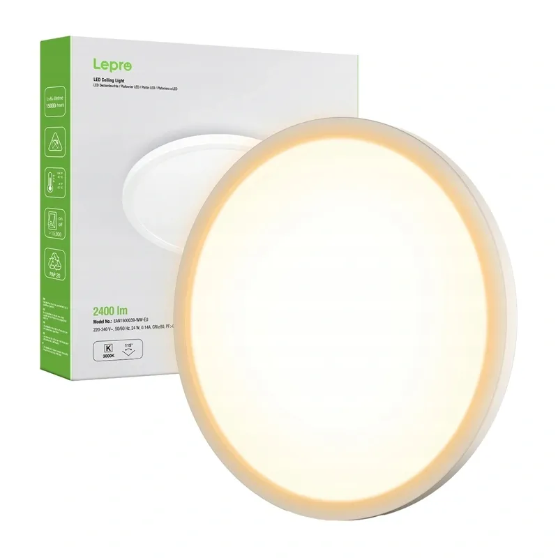 Lampa Sufitowa LEPRO 1500039-WW-EU 24W 2400LM - Ciepła Biel