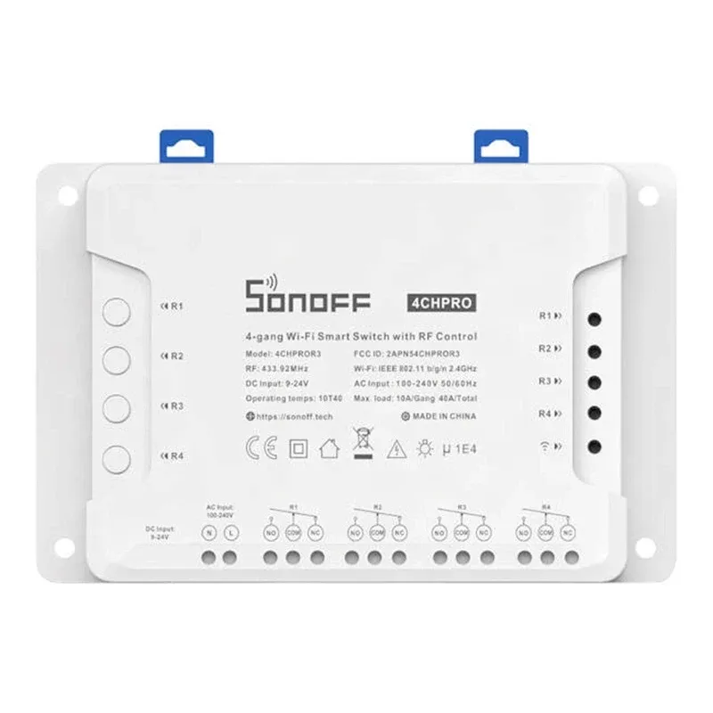 Przełącznik SONOFF 4CHPROR3 Wi-Fi 4-KANAŁOWY 10A/2200W