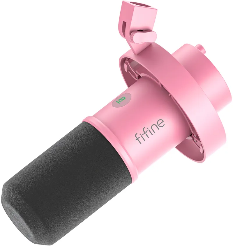 Mikrofon Dynamiczny FIFINE K688P USB-C/XLR - Różowy