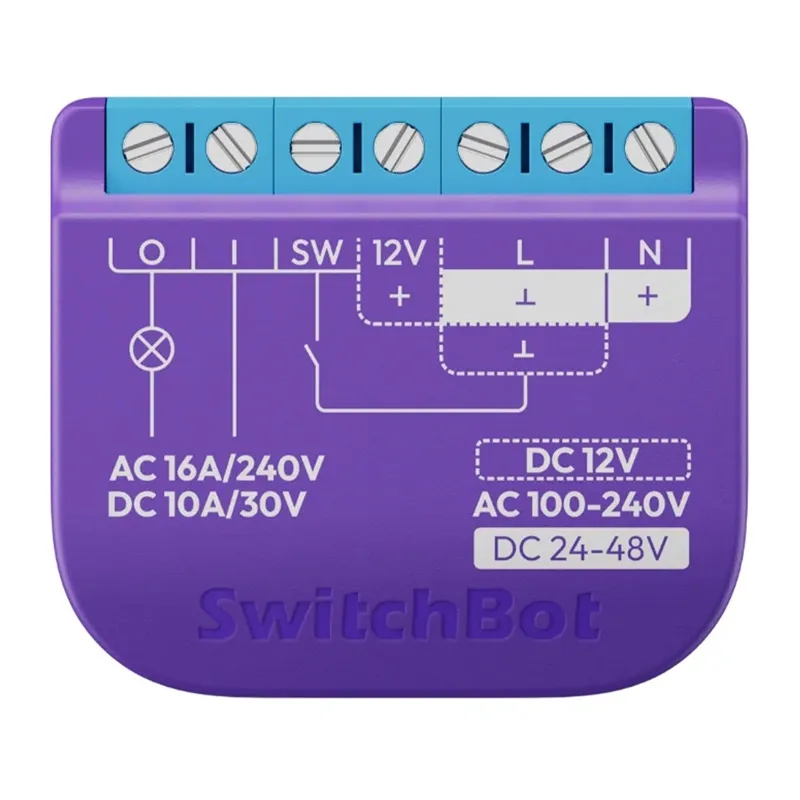 Przekaźnik Smart SWITCHBOT Relay Switch 1 Beznapięciowy