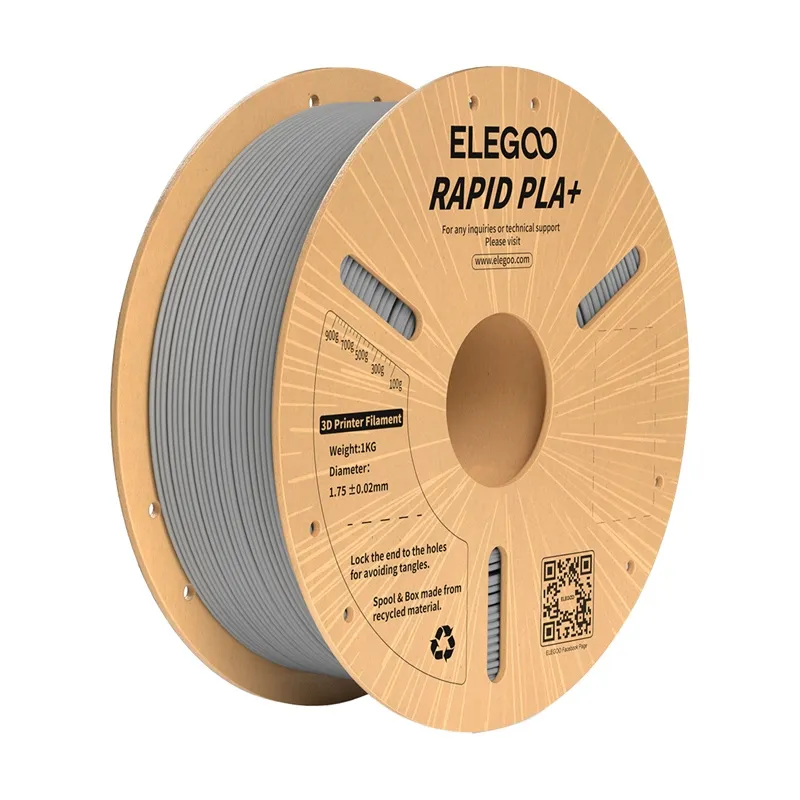 Filament ELEGOO Rapid PLA+ 1.75mm 1kg - Szary