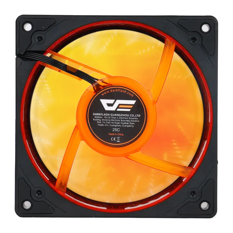 Wentylator DARKFLASH DE8 120mm 5V ARGB - Czarny