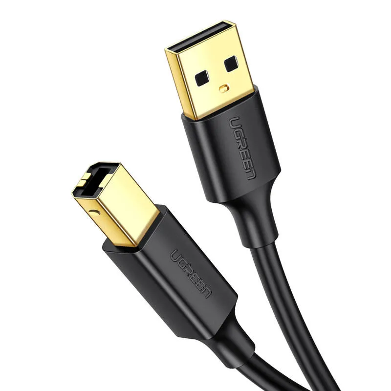 Kabel UGREEN US135 USB-A Na USB-B 1m - Czarny