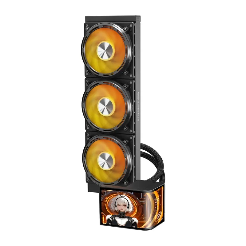 Chłodzenie CPU DARKFLASH UV360 AIO 360mm 320W - Czarne