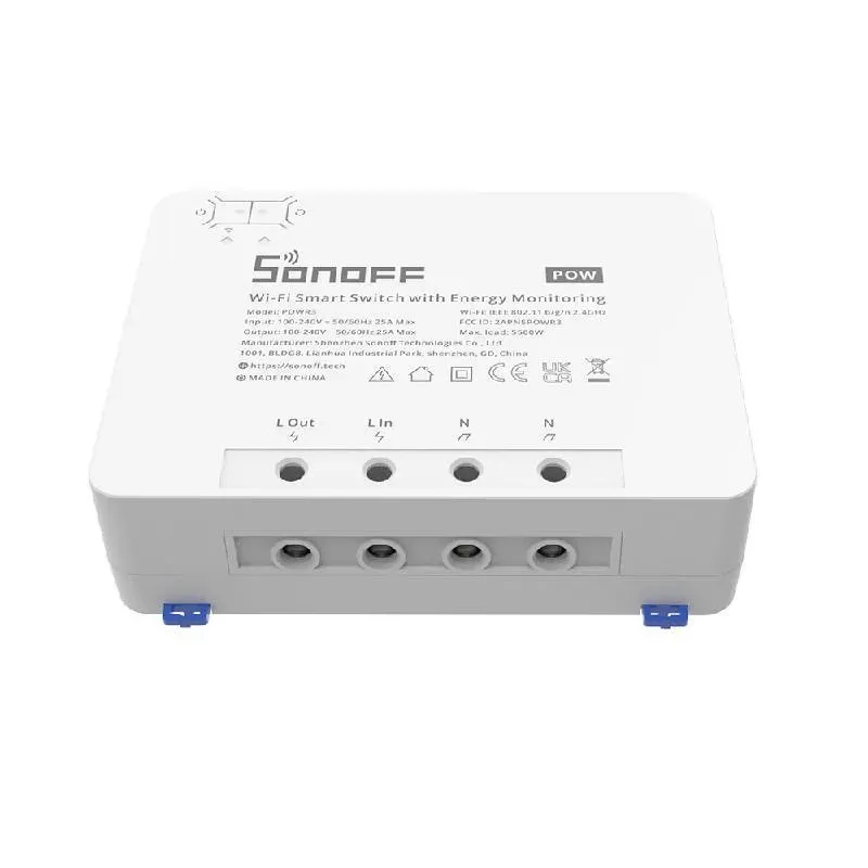 Przełącznik SONOFF POWR3 Wi-Fi Z Pomiarem Energii 5500W