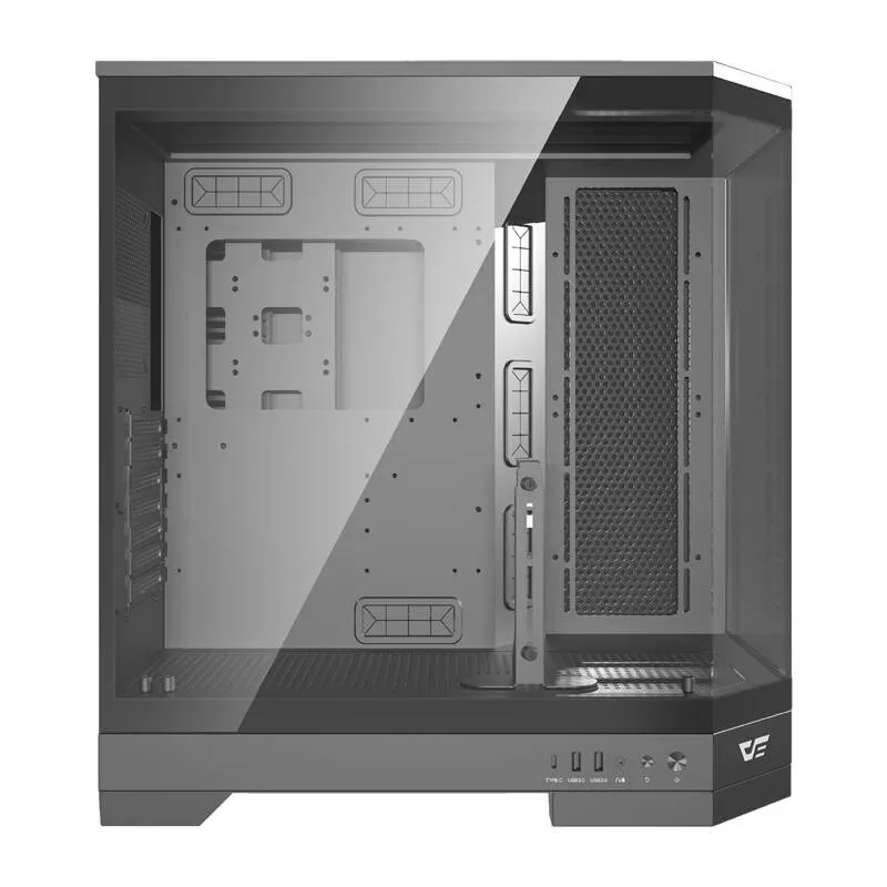 Obudowa Komputerowa DARKFLASH DQX90 ATX Z Szklonymi Panelami - Czarna