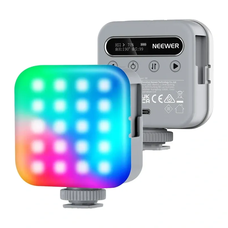 Magnetyczna Lampka LED NEEWER BL60C - RGB 450 Lux