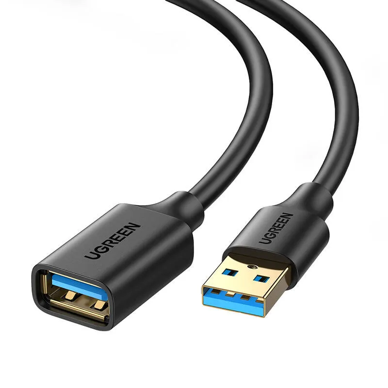 Kabel UGREEN US129 USB-A USB-A 2m - Czarny
