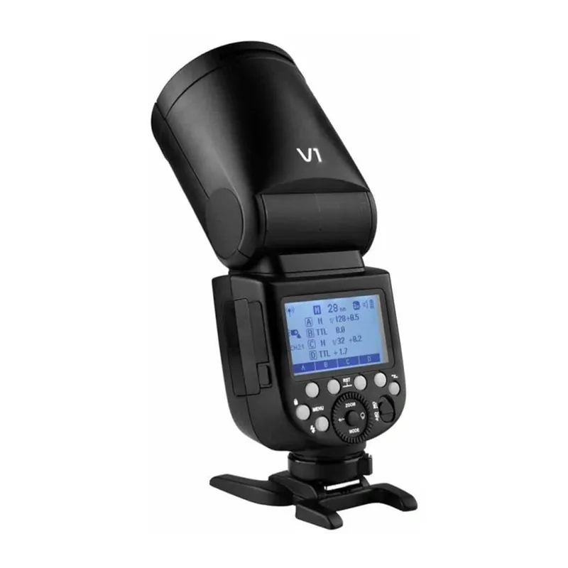 Lampa Błyskowa GODOX V1 TTL 480 Błysków Olympus - Zestaw Ze Statywem