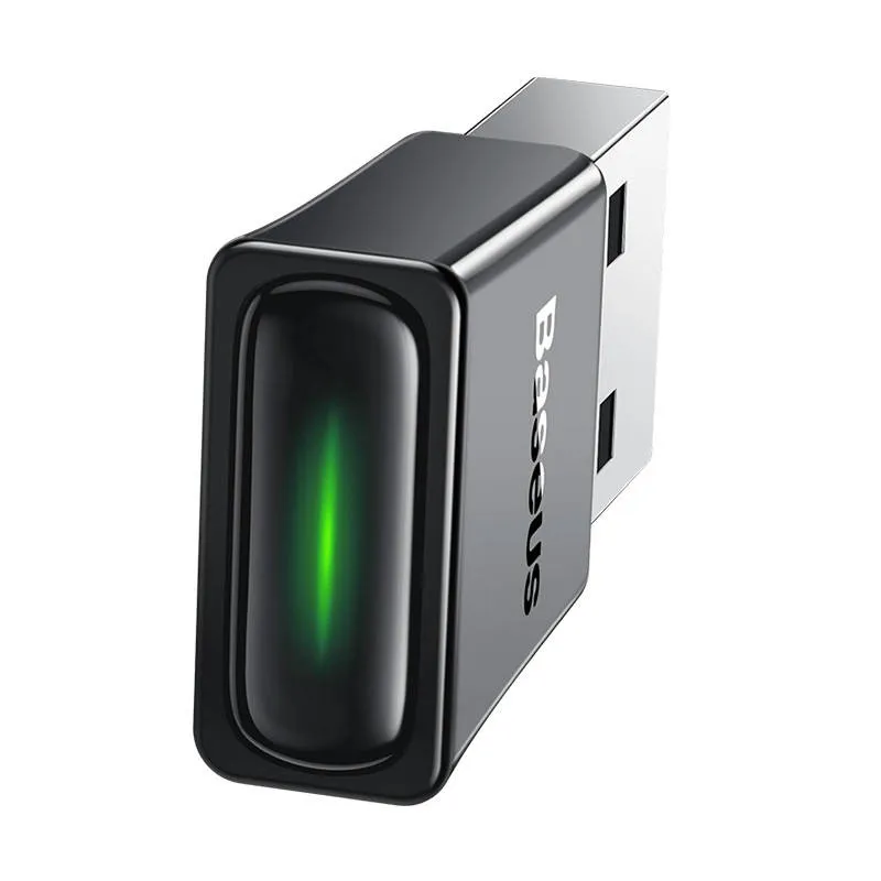 Adapter Bluetooth BASEUS BA07 USB-A BT 5.3 - Czarny