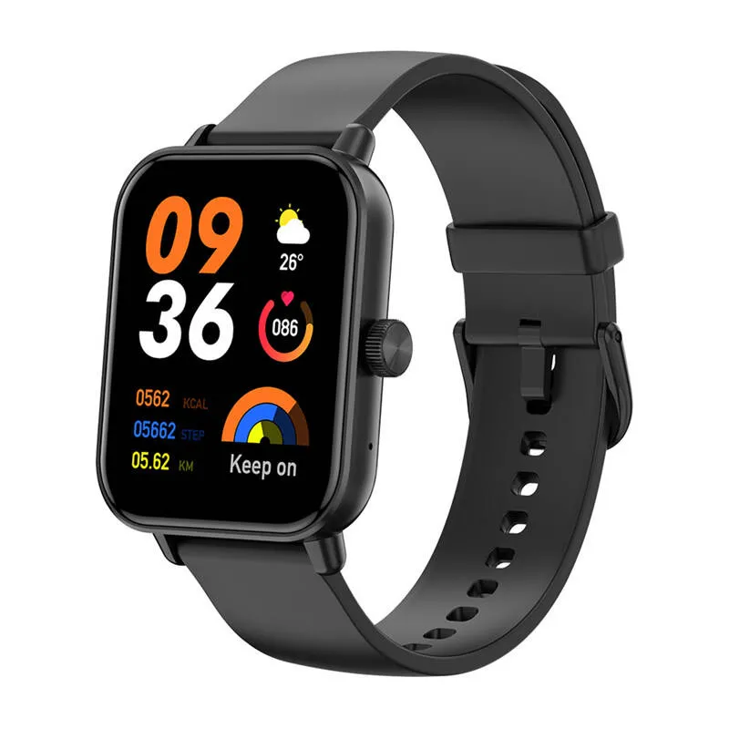 Smartwatch COLMI P81 Z Ekranem 1.9" I Monitoringiem Zdrowia - Czarny