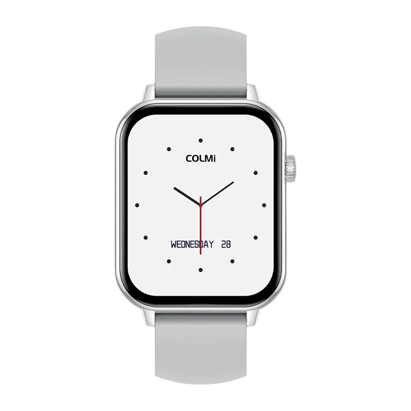 Smartwatch COLMI C28 Z Ekranem AMOLED - Srebrny