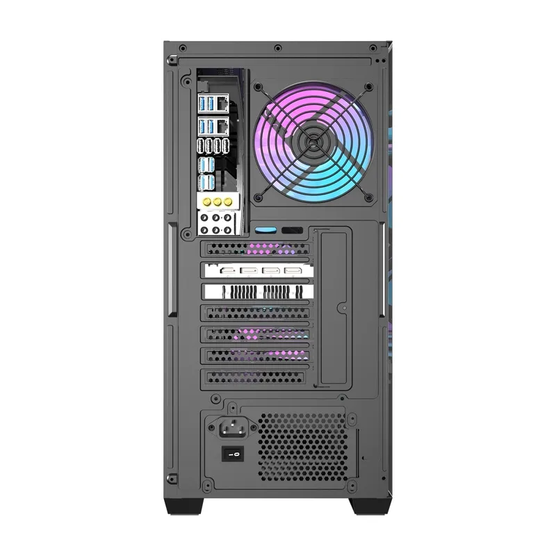 Obudowa Komputerowa DARKFLASH DS900WS 2X SSD 2X HDD - Czarna