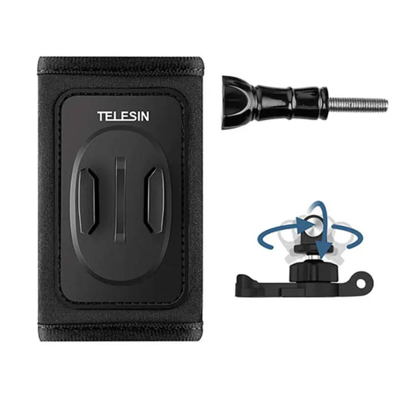 Mocowanie Na Pasek Plecaka TELESIN J-Hook 360° Do GoPro/Osmo Action