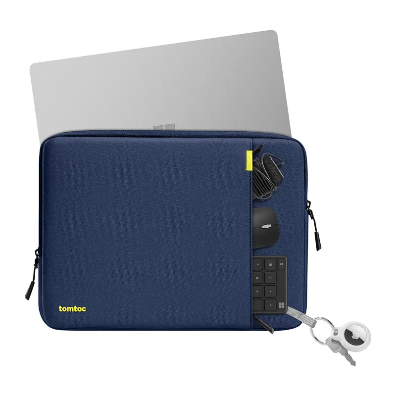 Pokrowiec Na Laptopa TOMTOC DEFENDER-A13 14'' + Etui - Granatowy