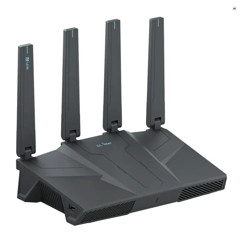 Router GL.INET Flint 3E Wi-Fi 7 BE6500 - 6500 Mb/S