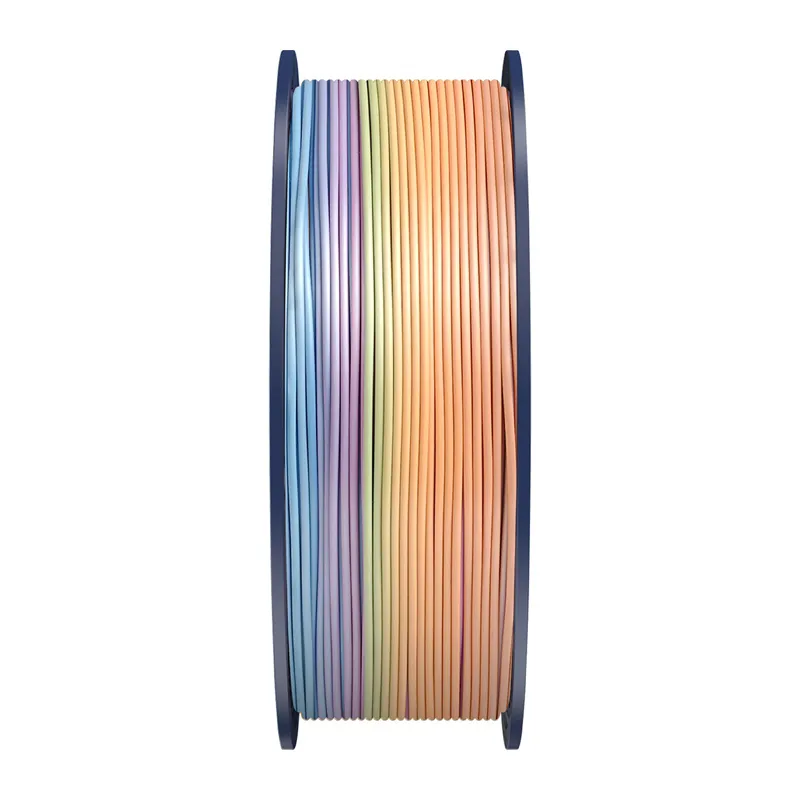 Filament SUNLU PLA+ Silk 1.75mm 1kg Do Druku 3D - Rainbow 04